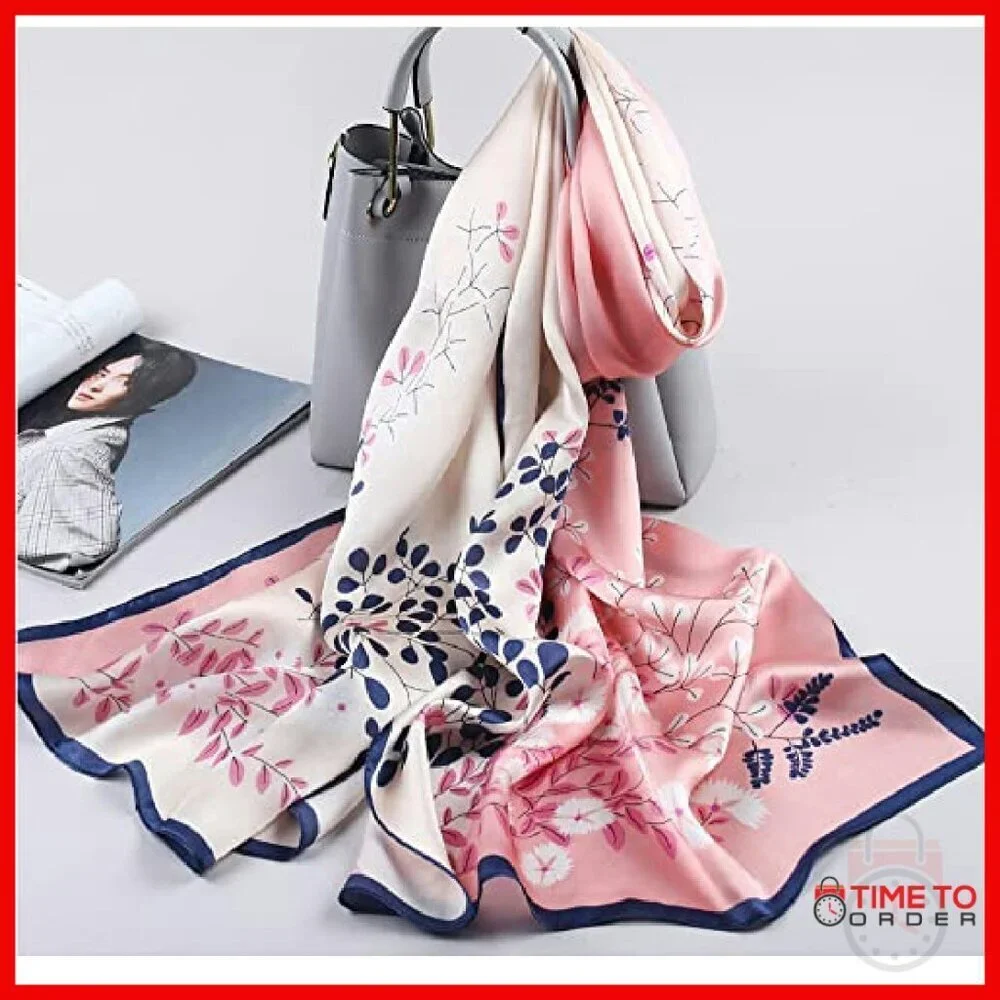 100% Mulberry Silk Long Scarf Shawl Wrap 67